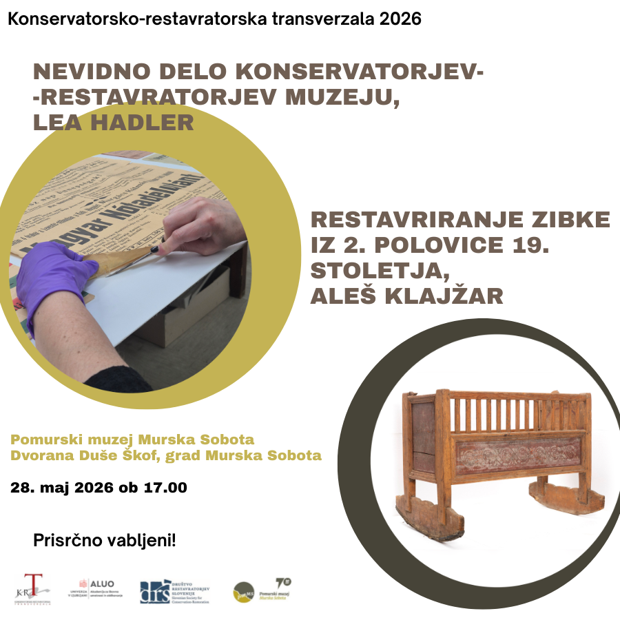 Predavanji v okviru projekta Konservatorsko-restavratorska transverzala