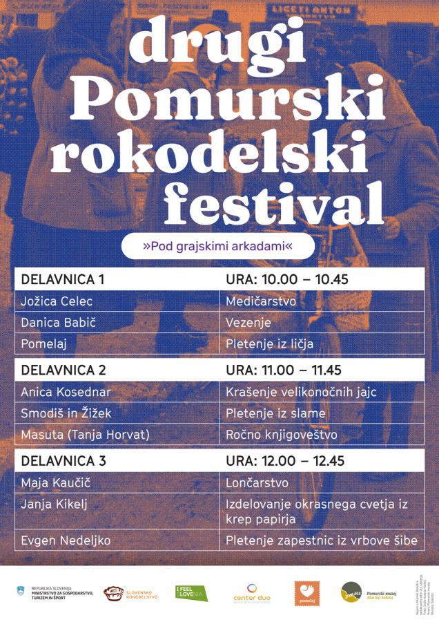 Pomurski rokodelski festival “Pod grajskimi arkadami”